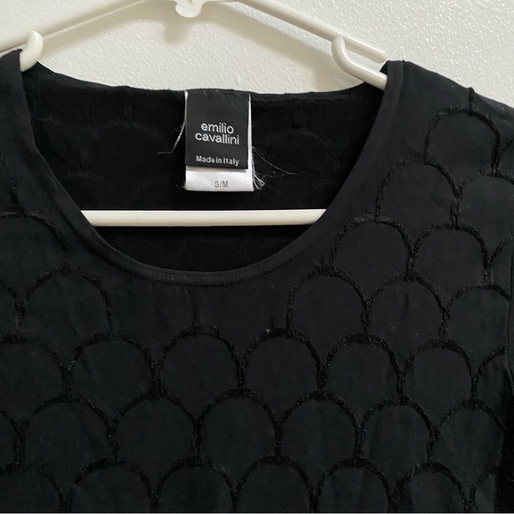 Vintage Emilio Cavallini Textured Sweater S/M - Picture 3 of 6